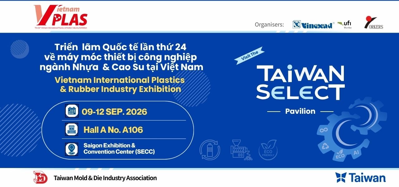 Vietnam International Plastics & Rubber Industry Exhibition Banner