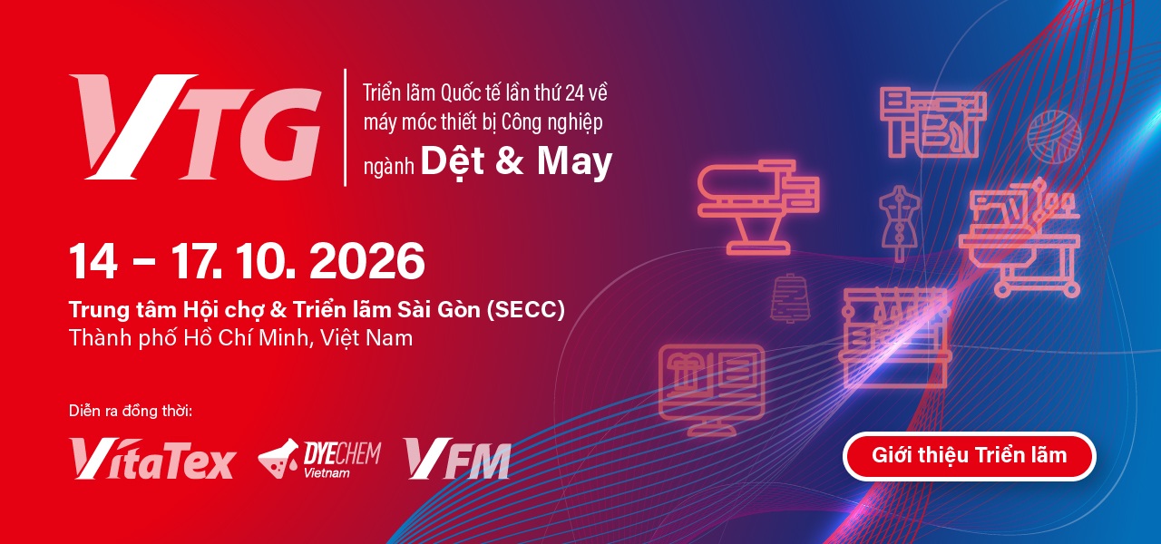 Vietnam International Textile & Garment Industry Exhibition Banner