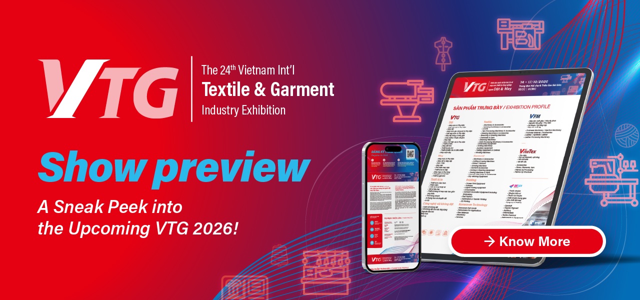 Vietnam International Textile & Garment Industry Exhibition Banner