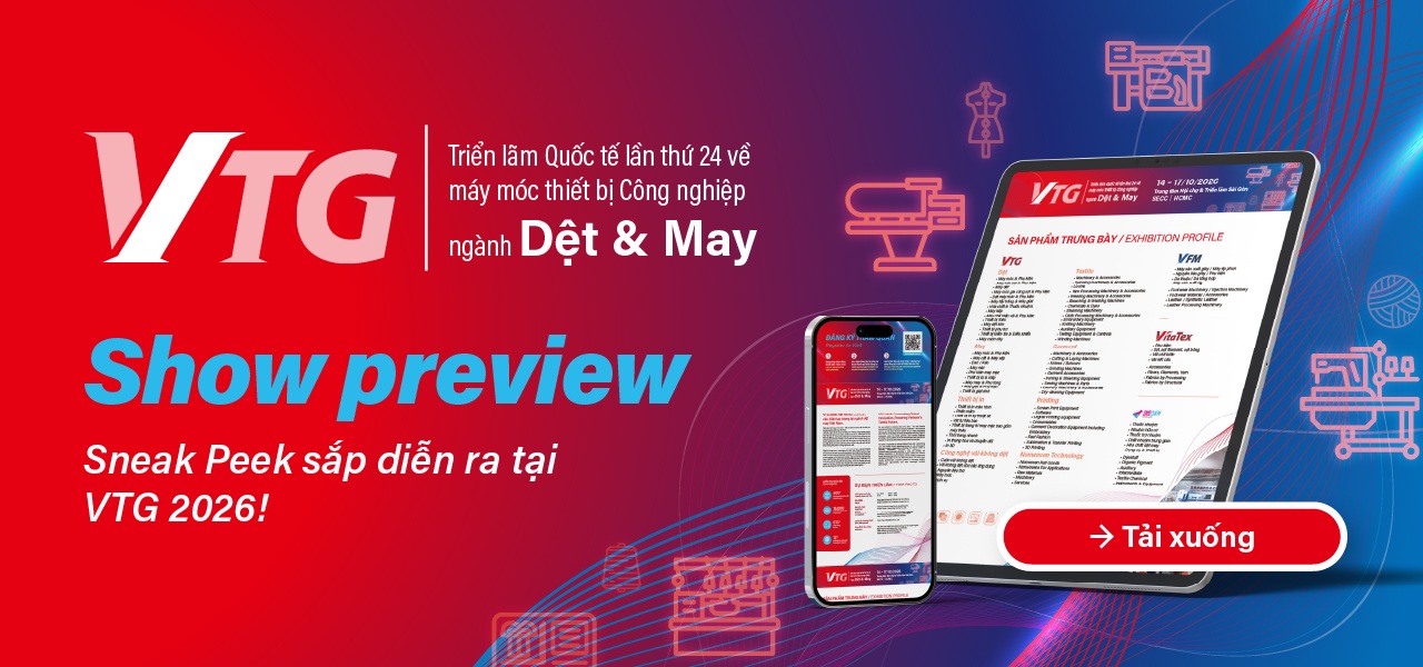 Vietnam International Textile & Garment Industry Exhibition Banner