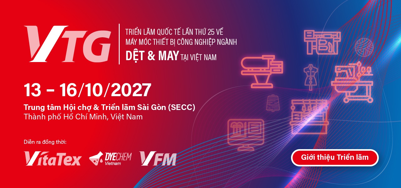 Vietnam International Textile & Garment Industry Exhibition Banner