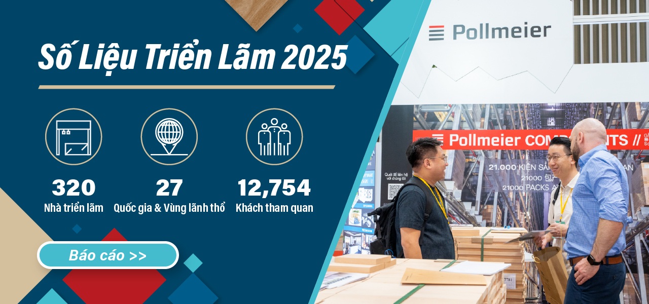 Vietnam International Woodworking & Furniture Accessories, Hardware & Tools Exhibition Banner