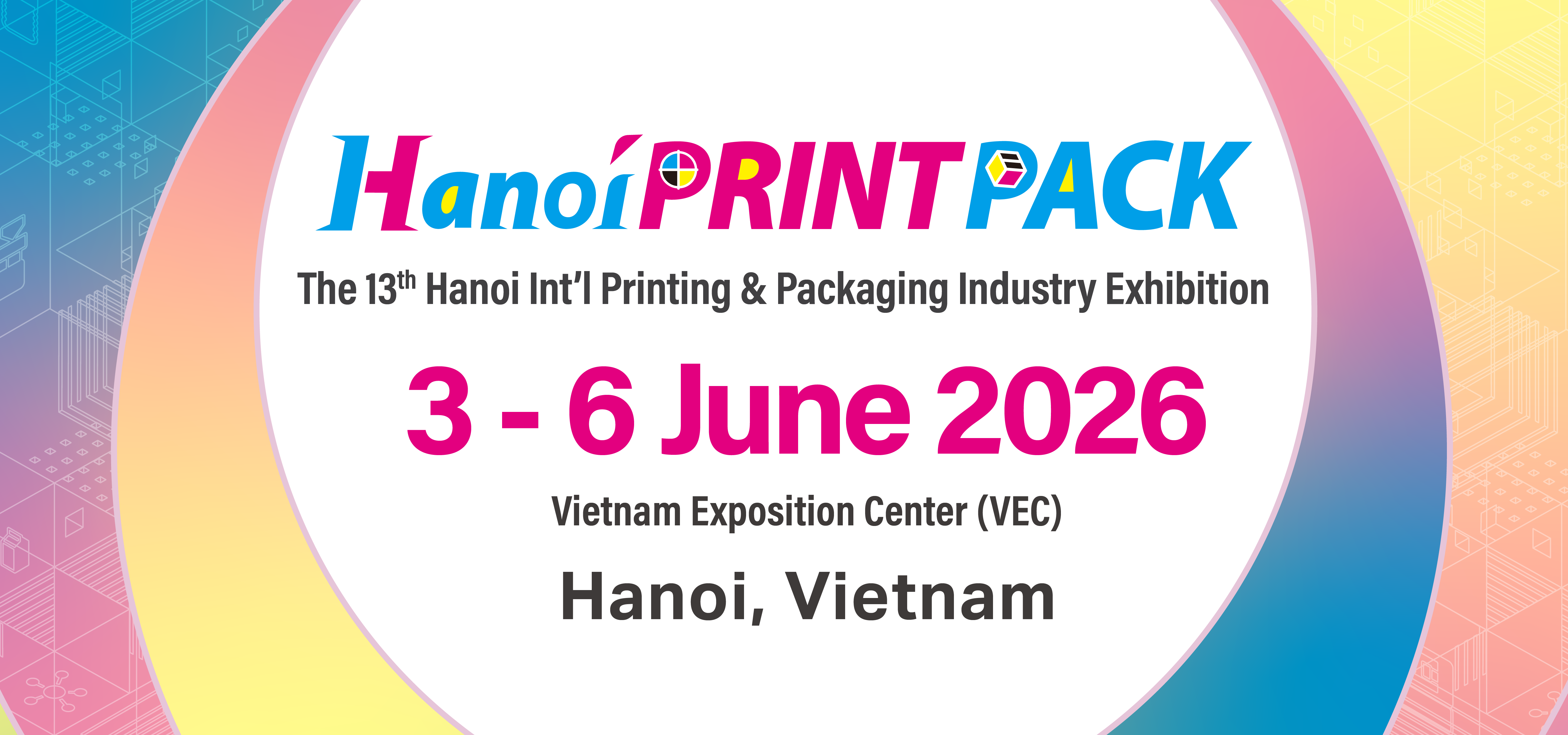 Hanoi International Printing & Packaging Industry Exhibition Banner