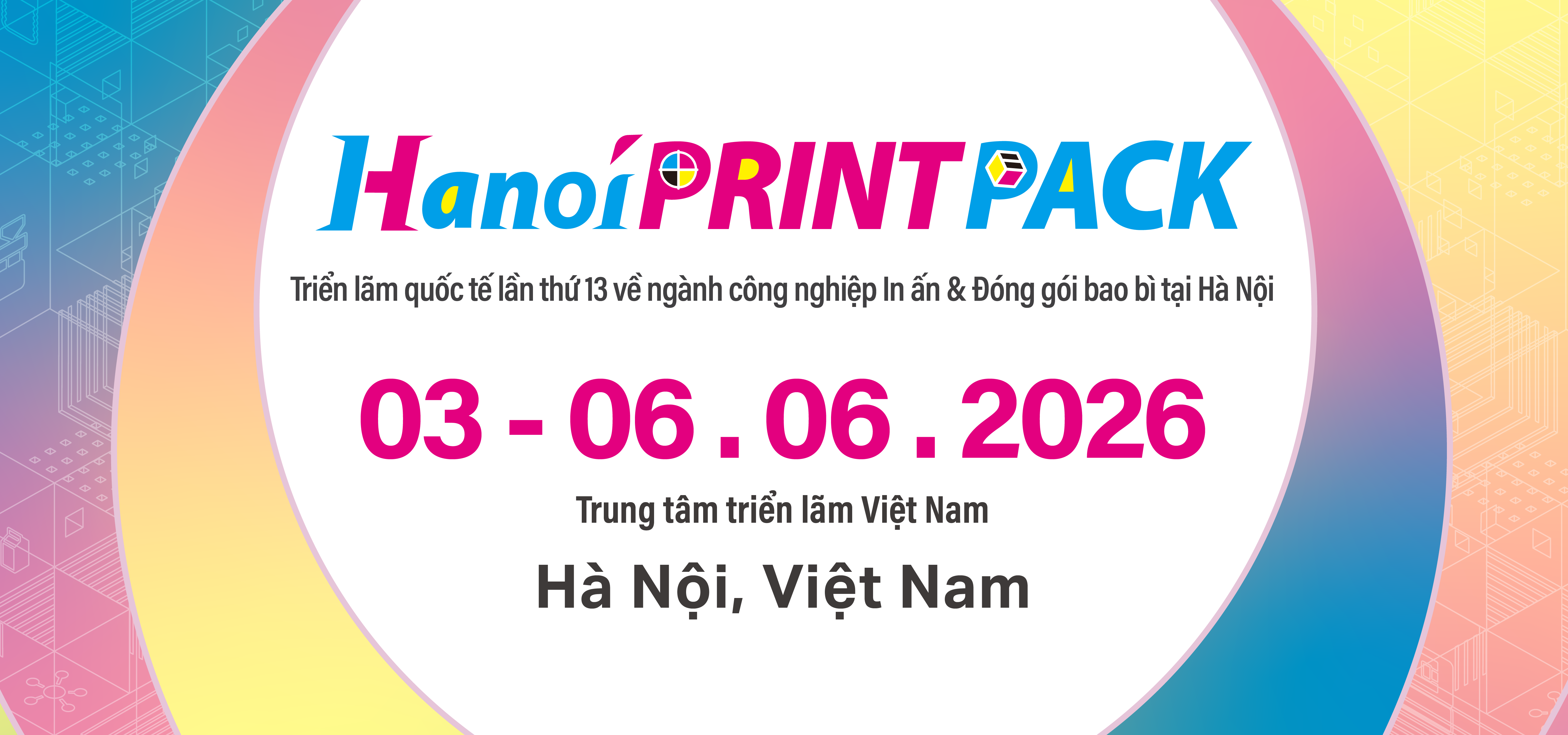 Hanoi International Printing & Packaging Industry Exhibition Banner