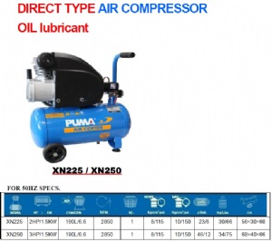 puma electric air compressor