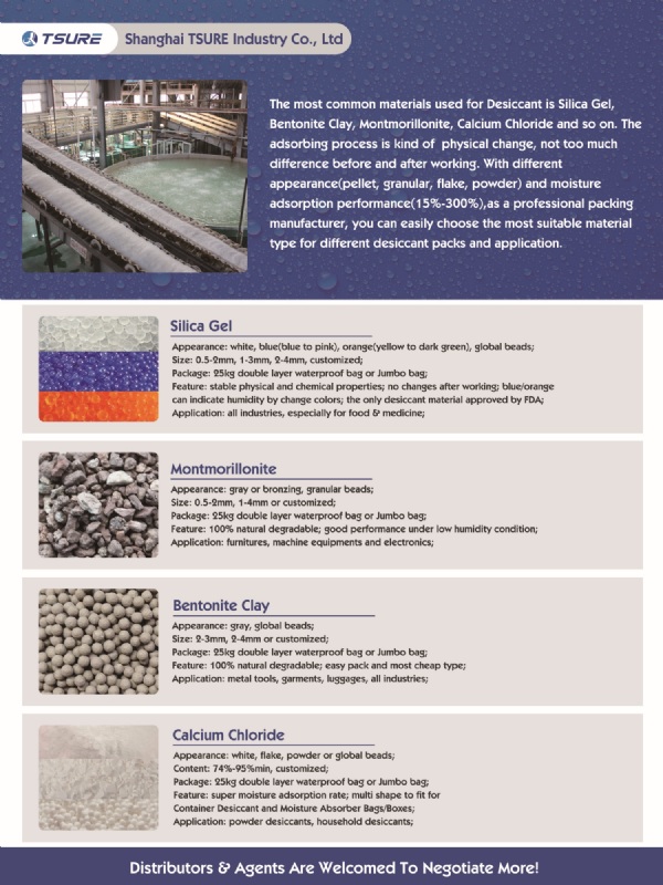 Desiccant Raw MaterialsSHANGHAI TSURE INDUSTRY CO., LTD.2025 The 17th