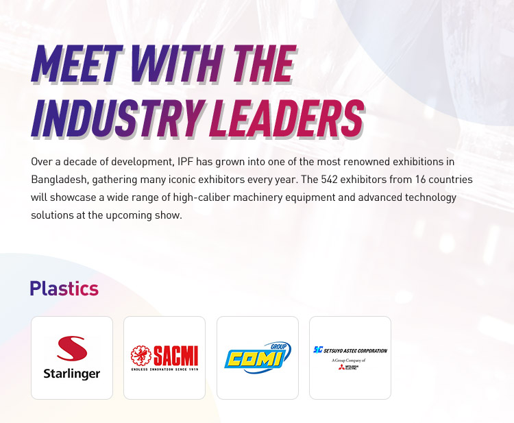 Meet with top plastics, printing and packaging suppliers in IPF 2023!